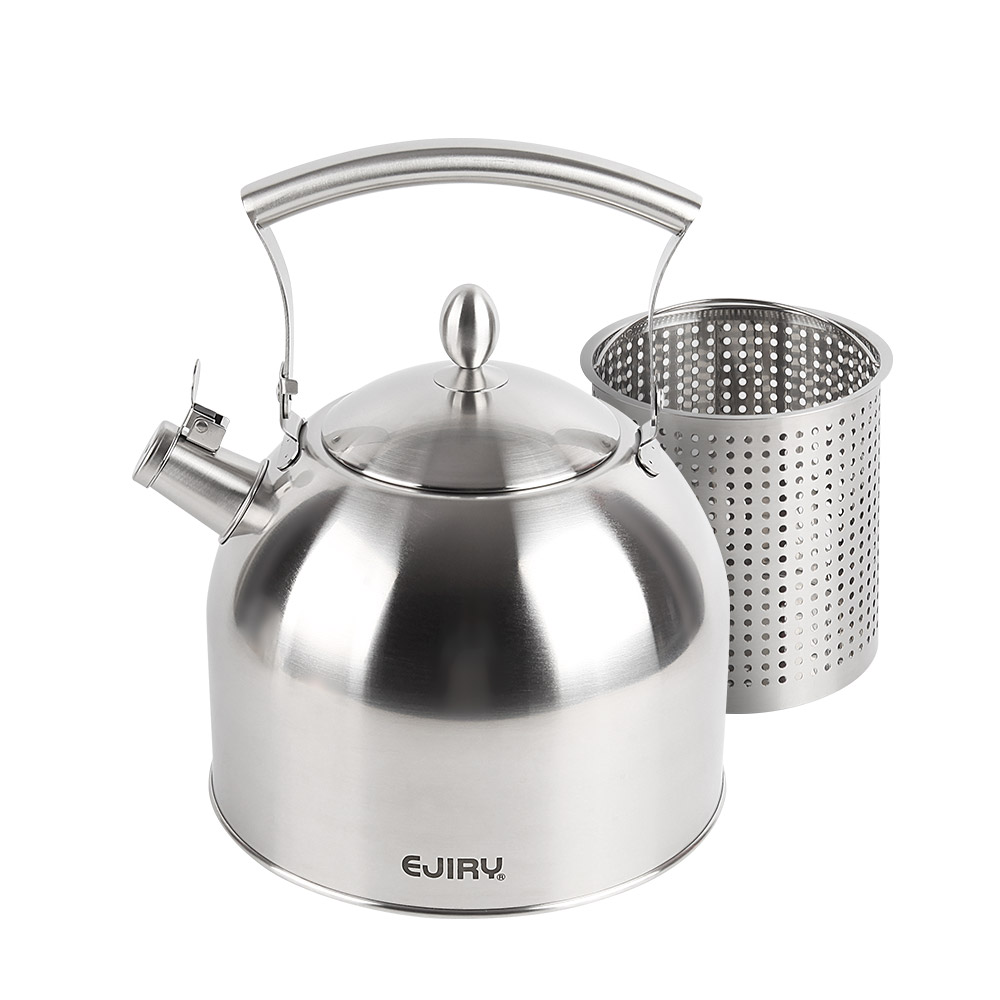 에지리 스테인레스 휘슬 케틀 + 거름망 세트 94,000원