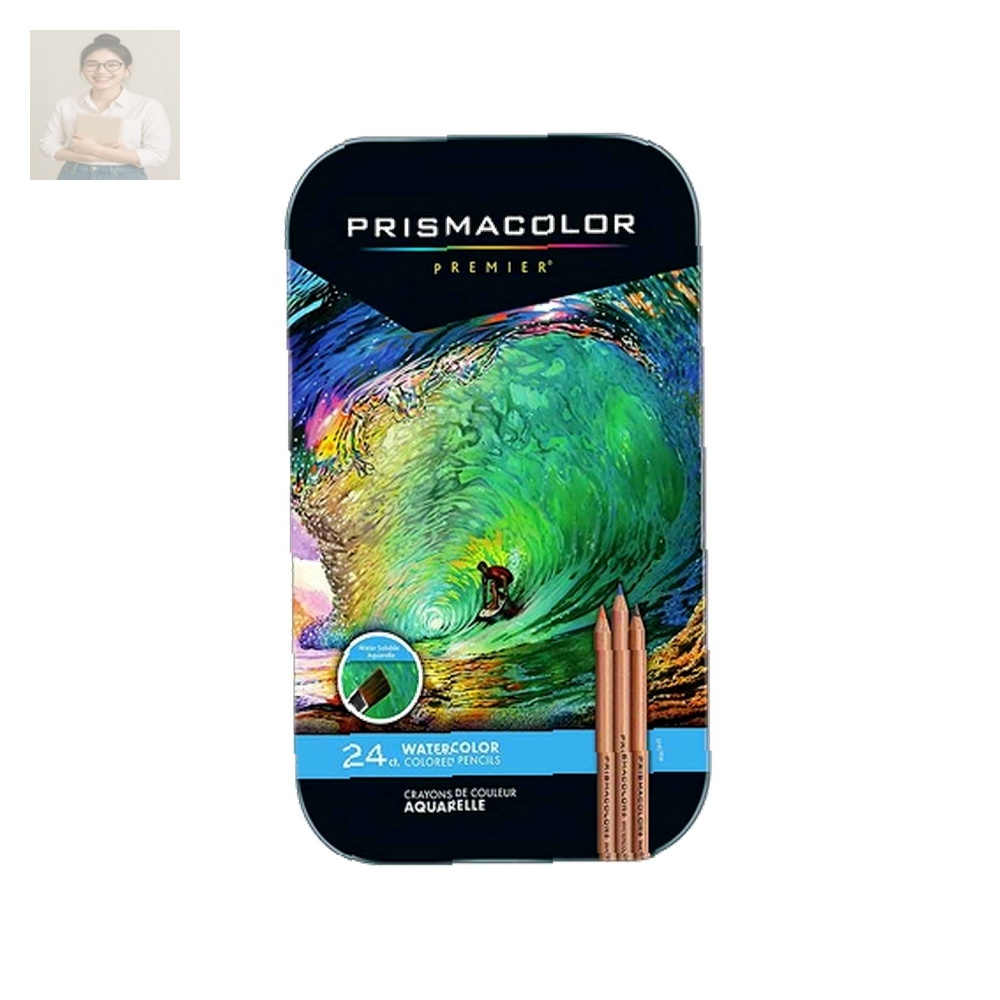 프리즈마 수채색연필 24색 세트 SF4065 전문가용 부드러운 발색 연필 47,700원
