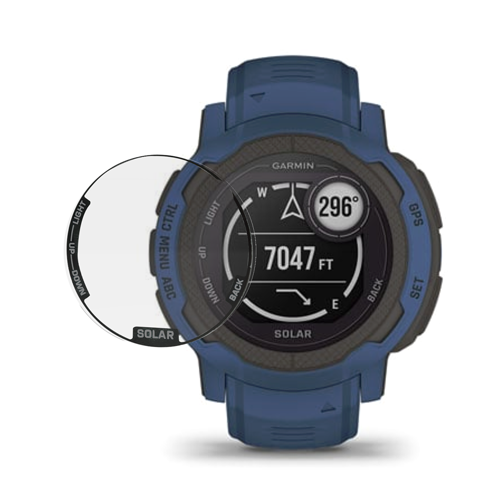 1+1 가민 인스팅트2 솔라 호환 고광택 액정 보호필름, 1개, 투명보호필름 10,900원