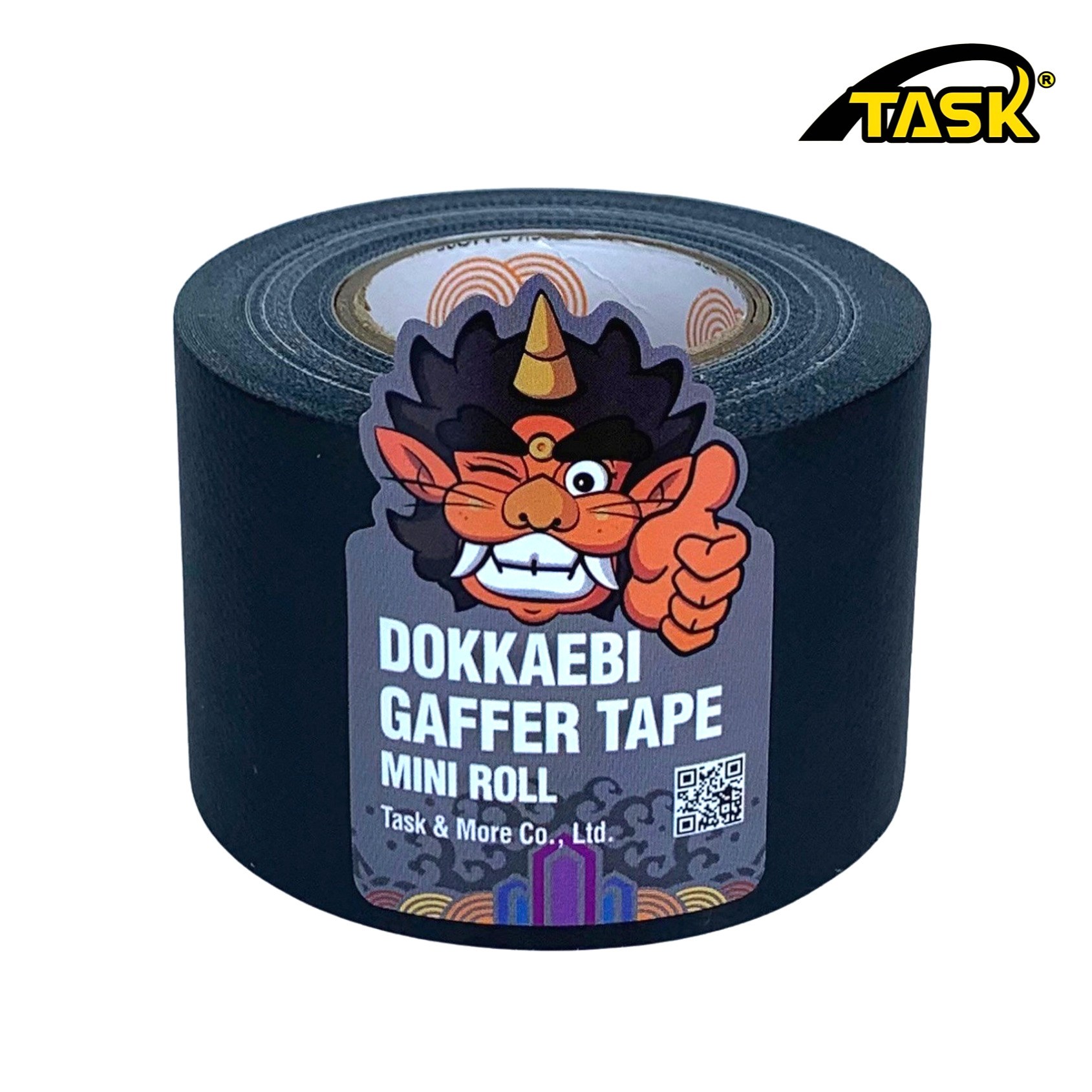 도깨비 수출용(국내산) 개퍼테이프 무광면테이프 미니롤 MATT BLACK, 50mmX10m 5,500원
