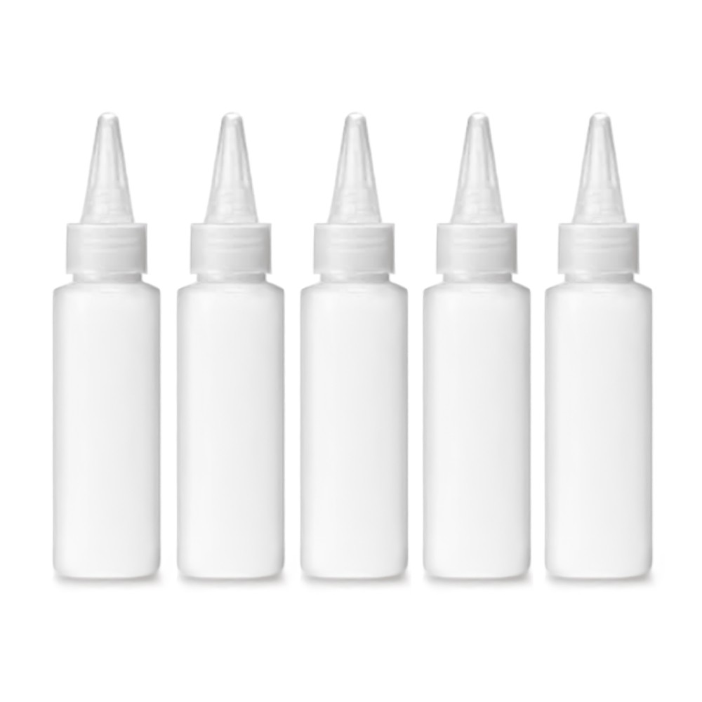 닥터보틀 뾰족캡 말랑한 PE공병 식품용기구 인증용기, 5개, 100ml 반투명 5,960원