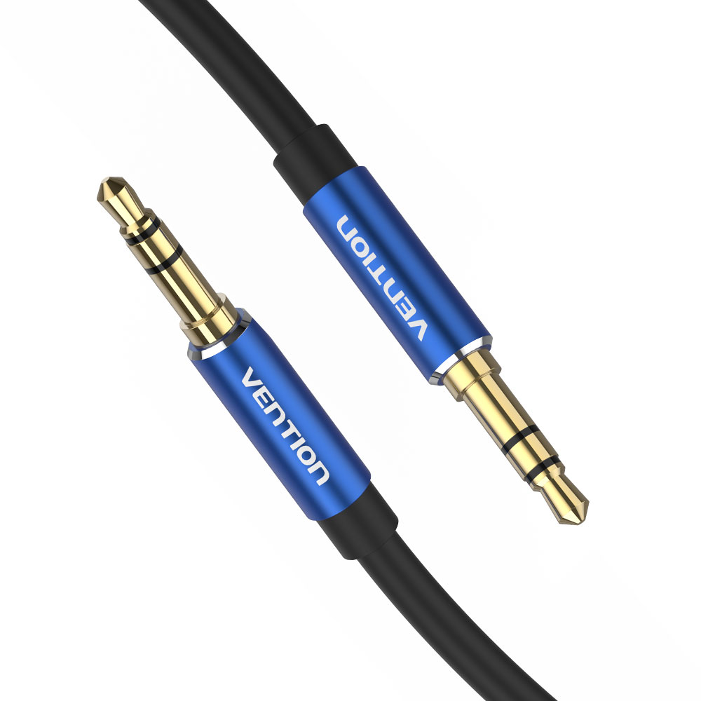 벤션 TRS 3.5mm 스테레오 AUX케이블 블루, BAX, 1m, 1개 3,500원