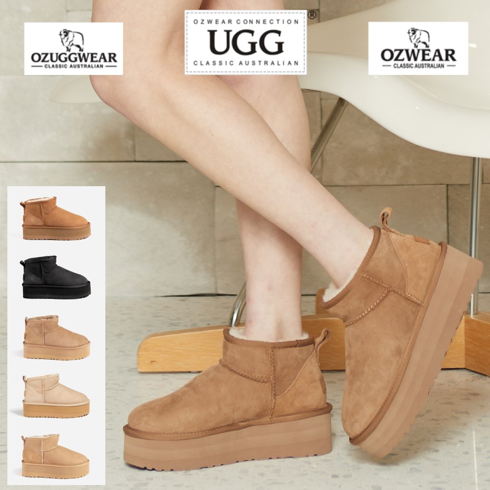 호주 오즈웨어 5cm 통굽 어그 클래식 플랫폼 울트라 미니 부츠 OB658PP 80,900원