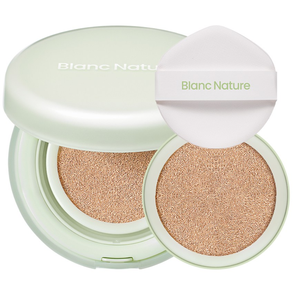 블랑네이처 피지 제로 에어핏 쿠션 15g + 리필 + 퍼프 세트 35,900원