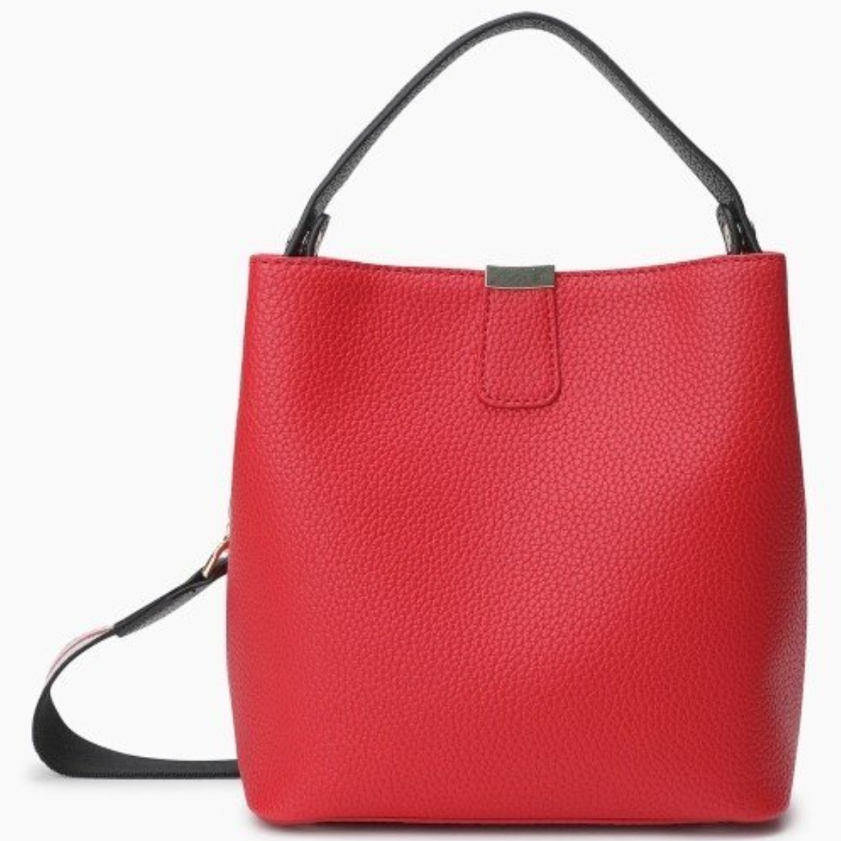 [백화점정품]  베네통 여성 배색 스몰 버킷백 데일리 캐주얼 (A/S보장) 214,000원