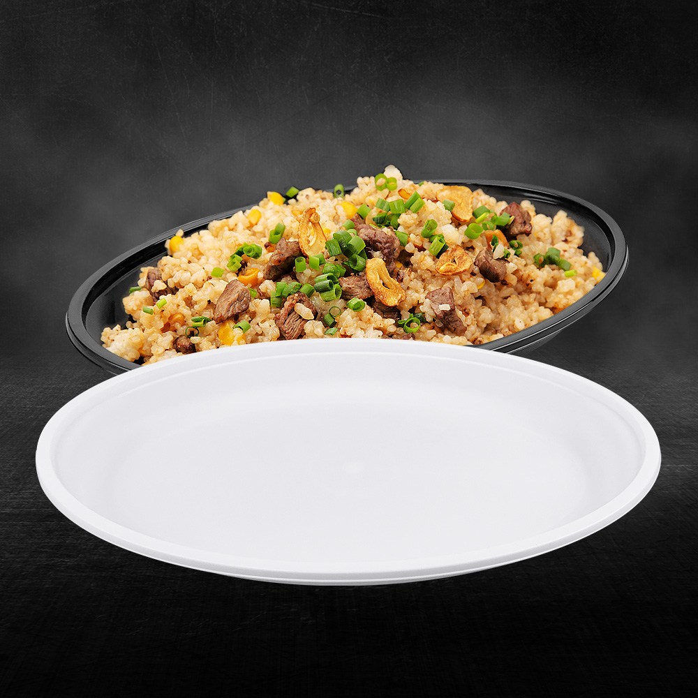 다회용 사출 타원형 접시, 1개, 50개 22,500원