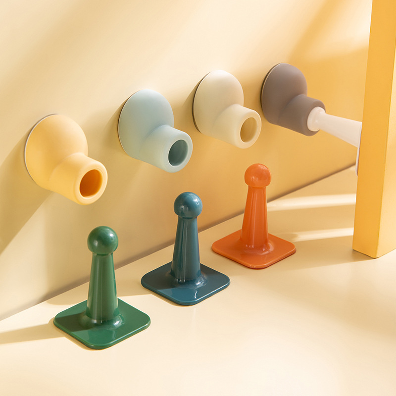 리브온 실리콘 도어스토퍼 문고정 문닫힘방지 소음방지 4개, 1세트, 혼합색상 5,800원