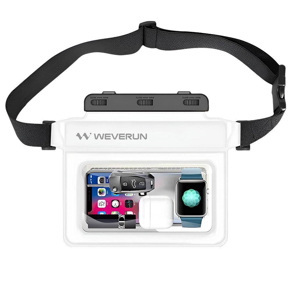 위베런 IPX8 다용도 수납 3세대 에어쿠션 스마트폰 방수팩, 1개, 화이트 14,900원