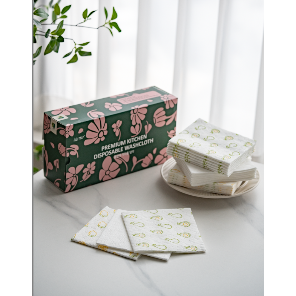 MMTT "엄마가 믿고 쓰는" 빨아쓰는 행주 아보카도, 1박스, 30매 15,870원