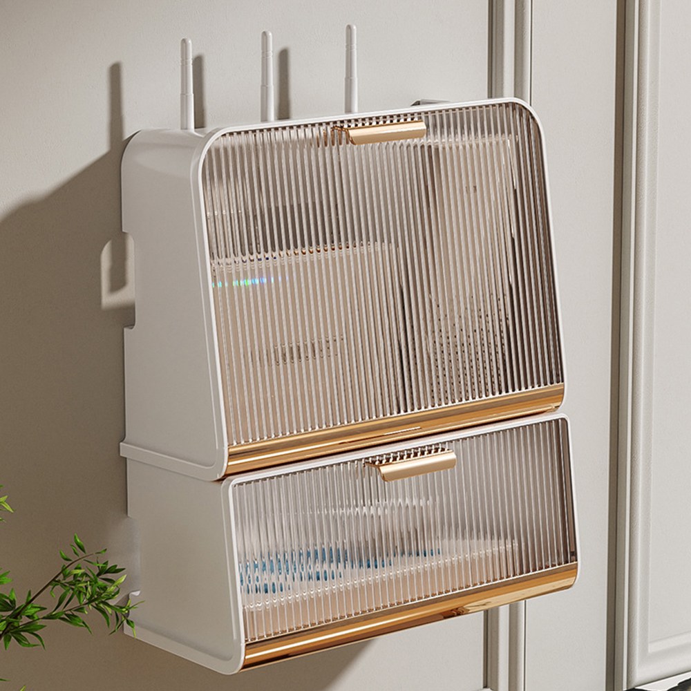 21세기트랜드 심플 셋탑박스 벽걸이 정리함 17,500원