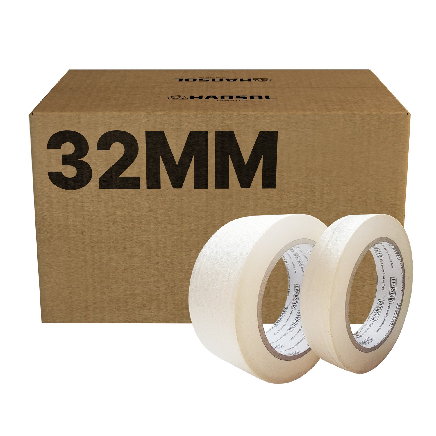 한솔 초강력 튼튼한 얇은 종이 마스킹테이프 32MM 40M 8,500원