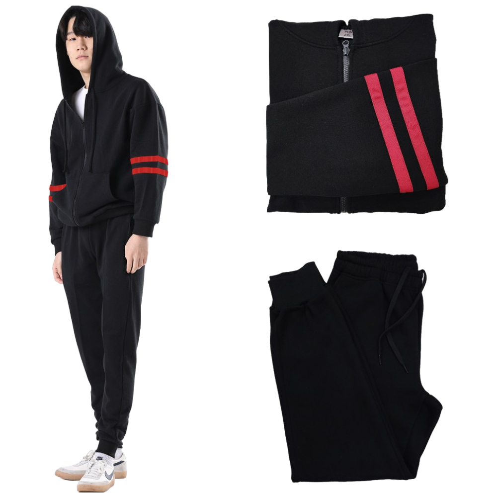 워나샵 국내제작 기모 경이로운 소문 츄리닝 M~4XL 후드집업세트 (상하)한벌 트레이닝세트 남여공용 자수라인 69,900원