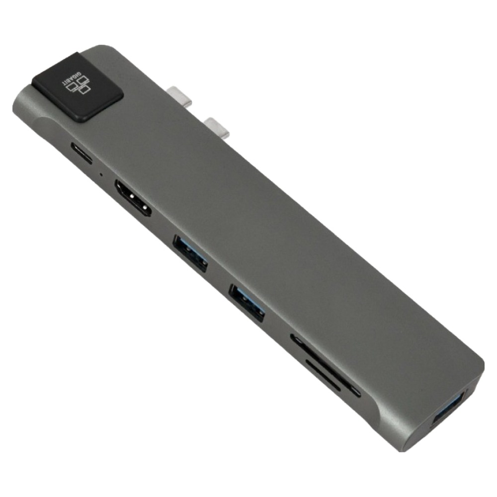 컴스마트 USB C타입 맥북 듀얼 인터페이스 멀티 허브 IH504 62,320원