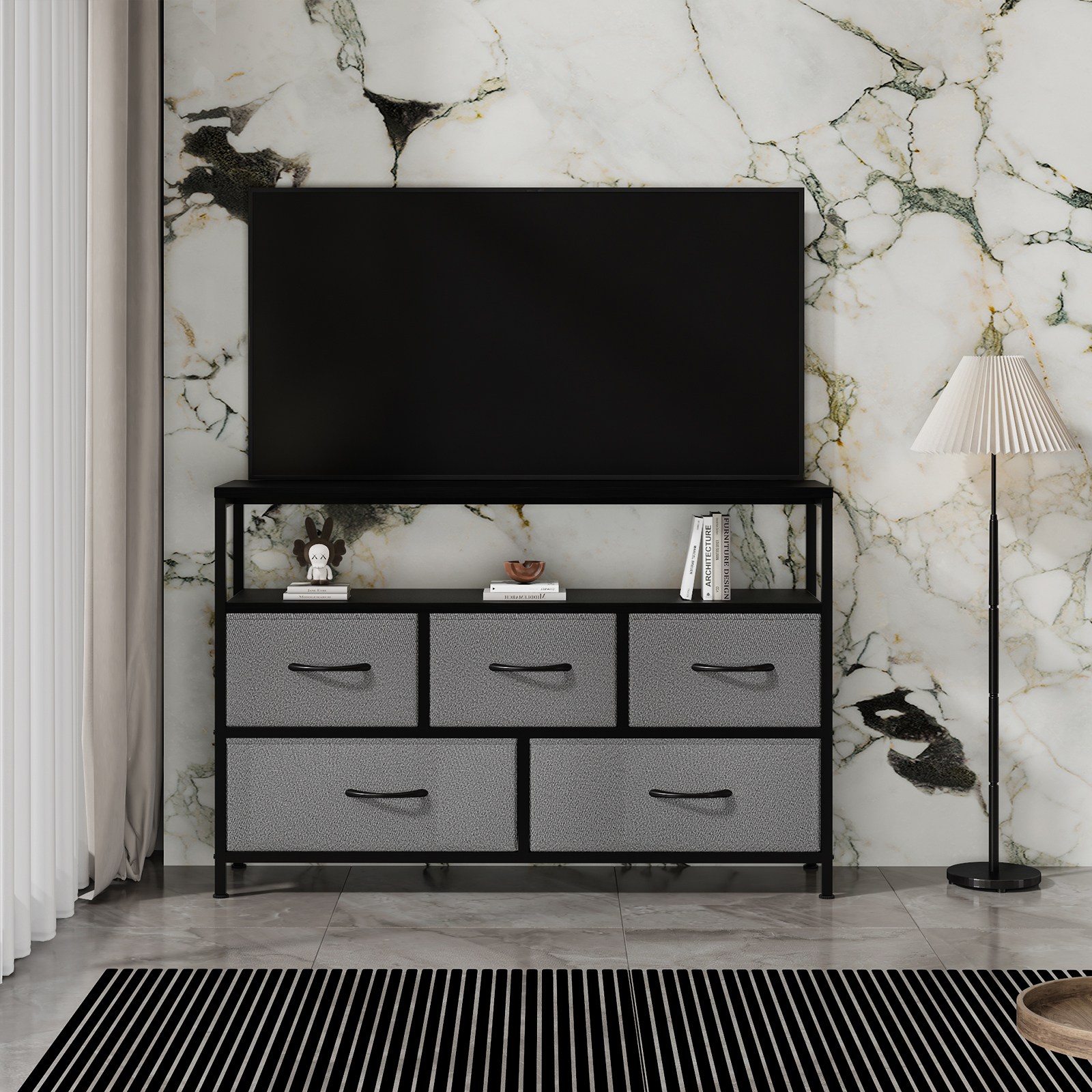 소웰라이프 패브릭 오픈 선반 모던 수납장 1000 56,800원