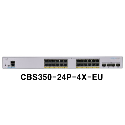 시스코 CBS350-24P-4X-EU POE24포트 관리형스마트 기가비트스위치허브 10G 4SFP+광포트지원 1,514,400원