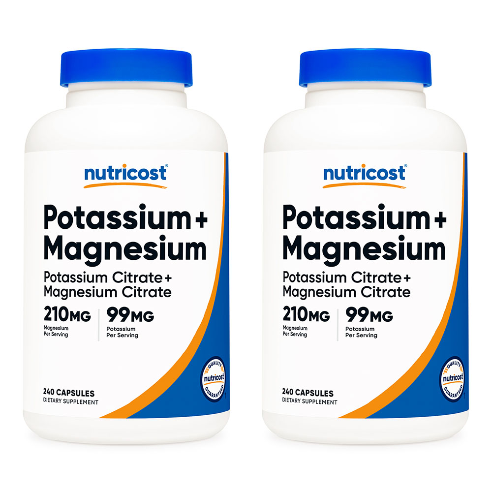 뉴트리코스트 포타슘 & 마그네슘 캡슐 240정 2개, 2개, 240정 39,800원