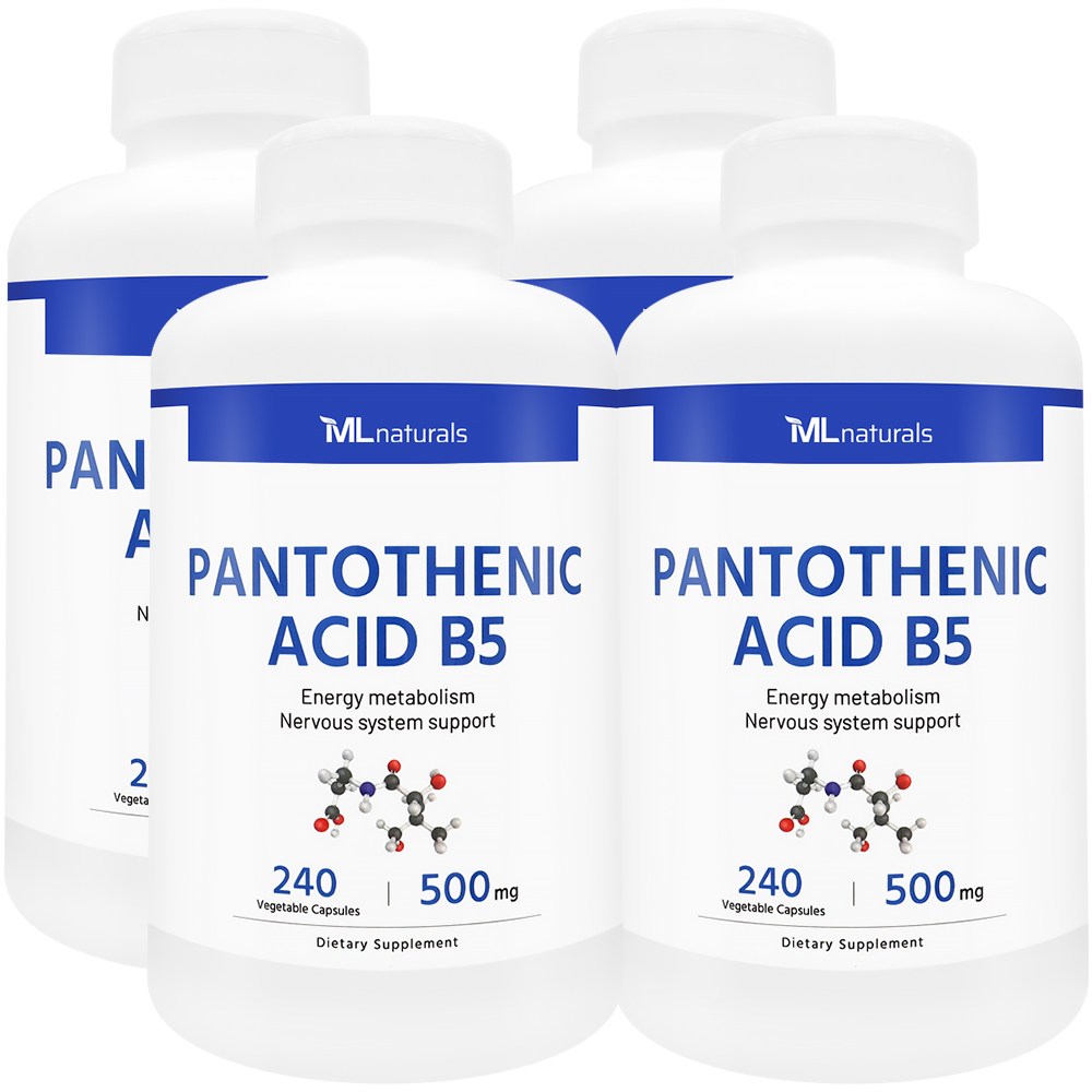 [미국번개배송] 신제품 착한명품 마이라이프 내추럴스 판토텐산 B5 500mg 88,900원