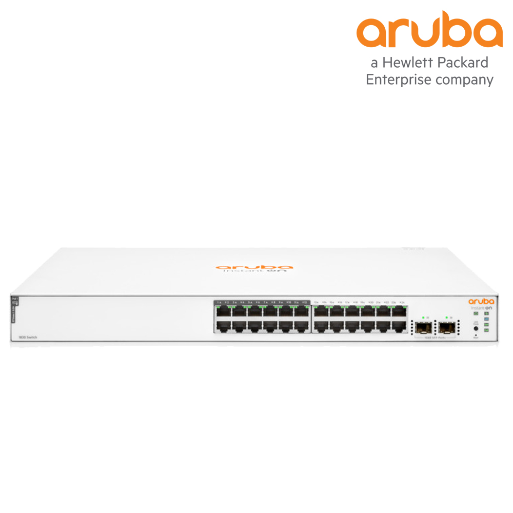 HPE Aruba Instant ON 1830 24G 12p Class 4 PoE 2SFP 195W JL813A 1G 24포트+2포트 SFP/PoE+, 단일상품, 1개 597,000원