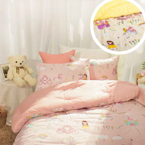 5RIGINAL 국내생산 공주 유니콘 어린이 차렵이불 65,700원