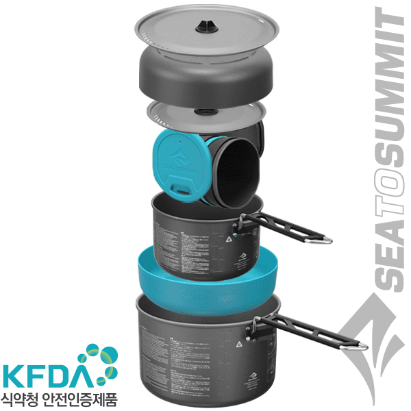 [텐잘남] SEATOSUMMIT 씨투써밋 알파 세트 2.2 코펠, 단품, 색상:free|사이즈:- 117,000원