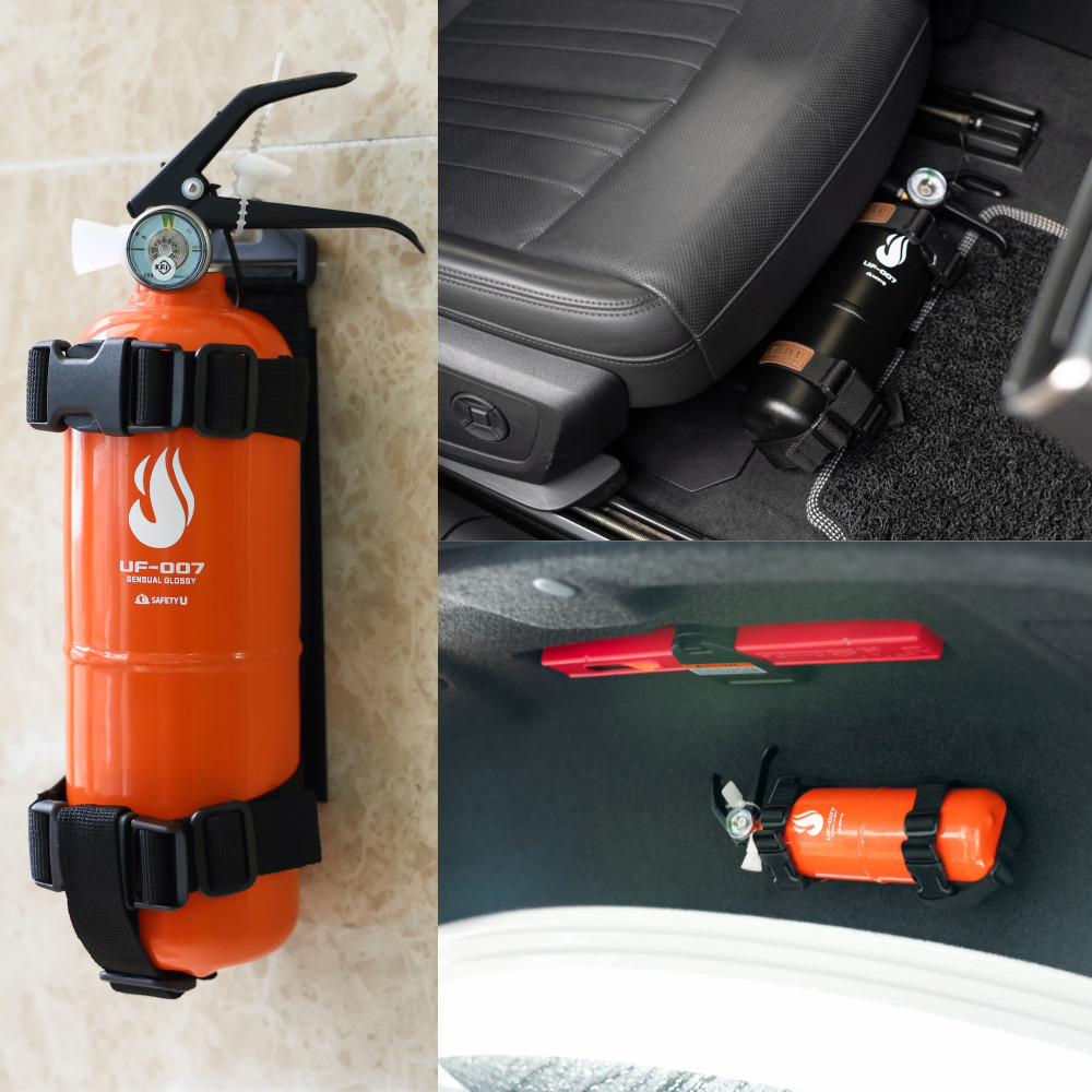차량용 소화기 UF-007 세이프티유 캠핑용 가정용 사무실 법적 의무화 트렁크 실속패키지(소화기+트렁크스트랩) 29,700원