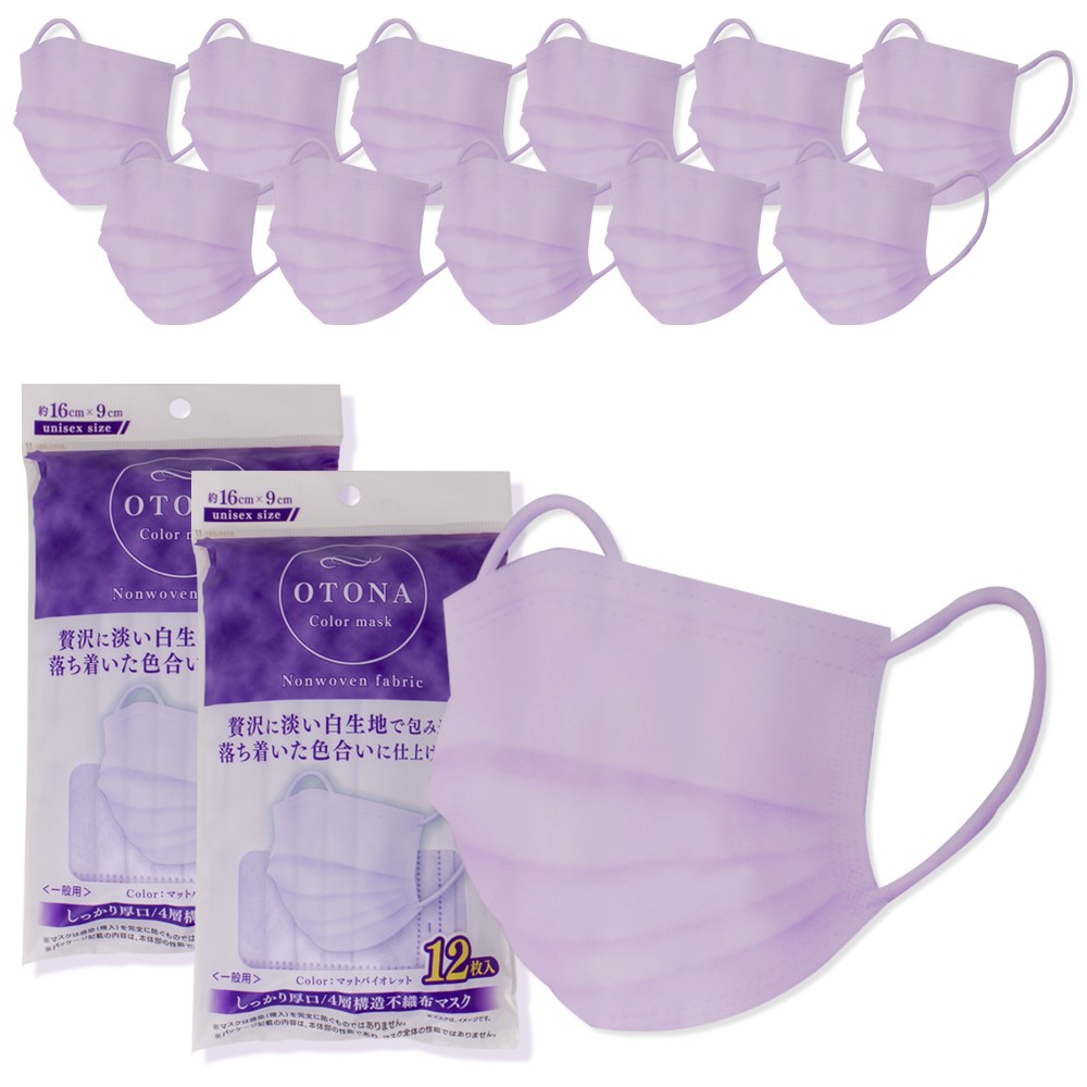 오토나 여름용마스크 귀편한 일회용 얇은 마스크, 2세트, 12매입 7,400원