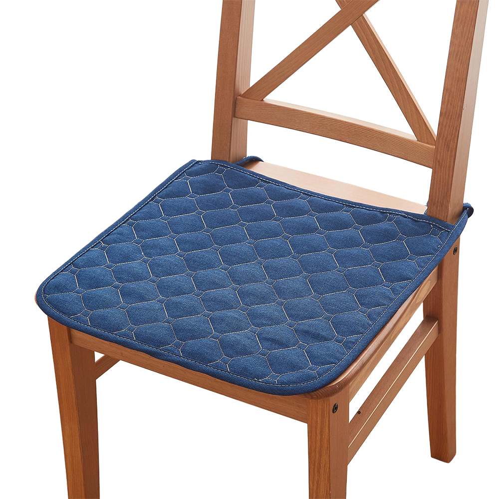 미끄럼방지 식탁 의자 방석 끈고정 의자 방석 사각 누빔 방석 5,600원