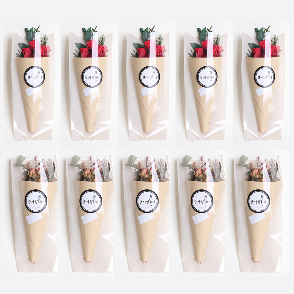 화연양화 어버이날 스승의날 미니꽃다발 만들기 10개 만들기 프리저브드꽃 DIY키트, 10세트 57,000원