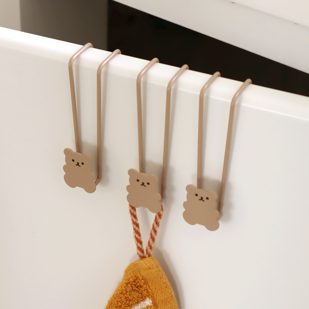 람스홈 주방 다용도 싱크대 도어 후크 걸이 4,900원