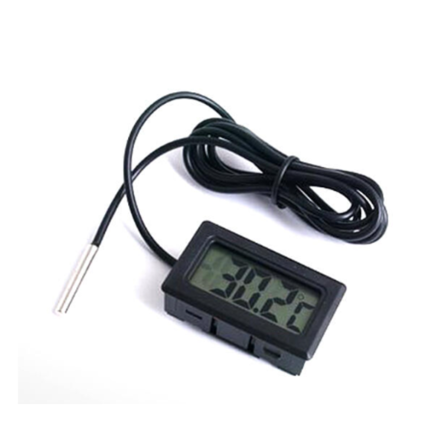 온도계 실내외온도계 디지털온도계 IO07 1.2m, 1개, 블랙 1,500원