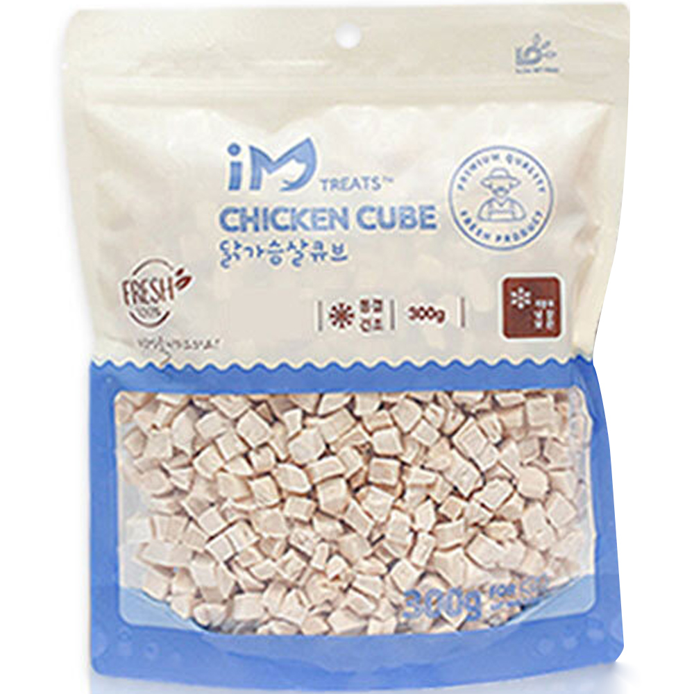 네이처펫 전연령 고양이 아임트릿 동결건조 큐브 사료, 닭, 300g, 1개 15,100원