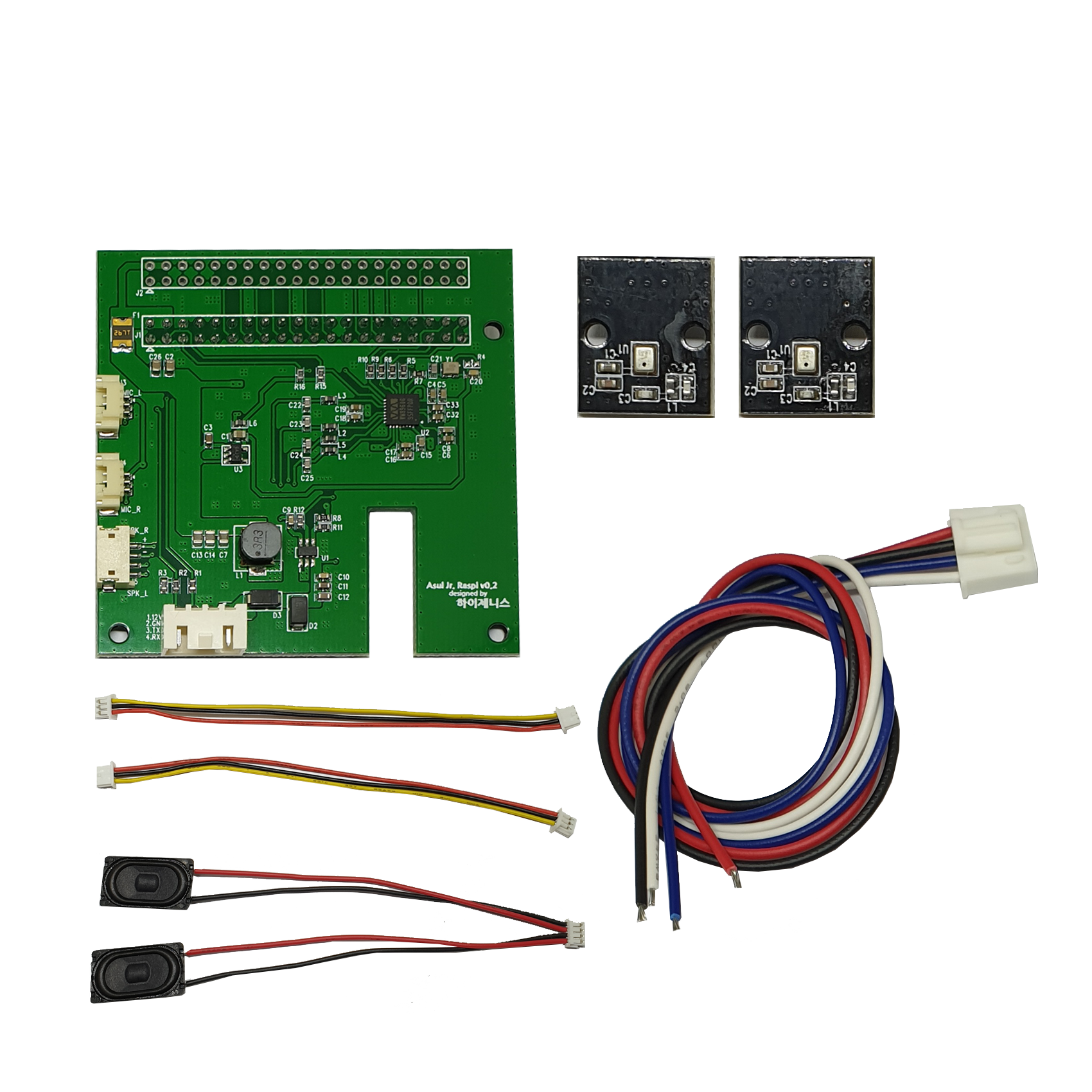 라즈베리파이 음성 처리용 스테레오 마이크 확장 보드, 1개 72,300원