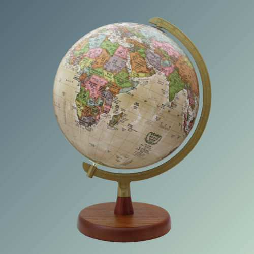 브라운 원목 지구본(장식용 지구본) 72,600원