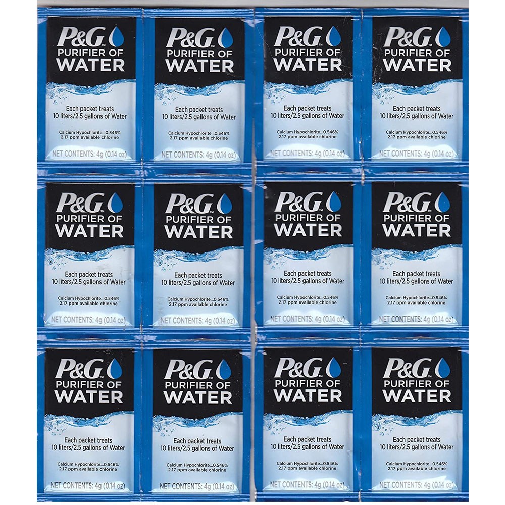 P&G피앤지 정수패킷 정수제 물 정화제 분말 Purifier of Water Packets 12개세트 23,870원