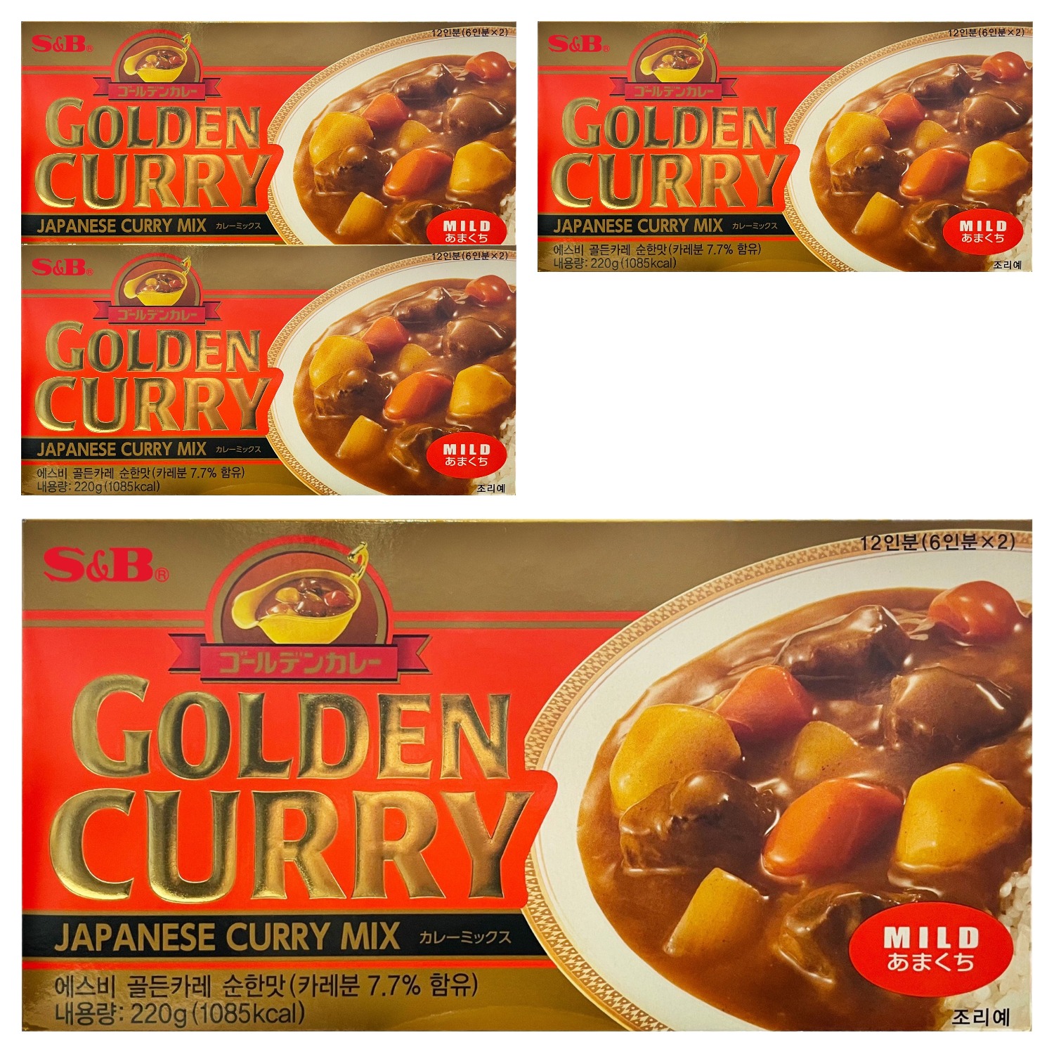 에스앤비골든 카레 순한맛 11,700원