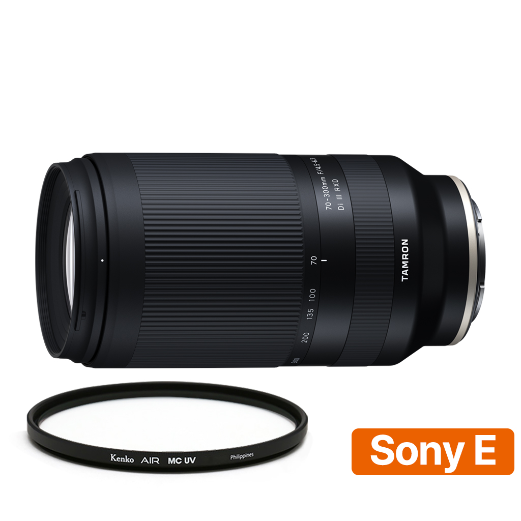 탐론 70-300mm F/4.5-6.3 Di III RXD A047 소니 FE 마운트 + 겐코 AIR MCUV 67mm 필터, 단일상품 519,000원