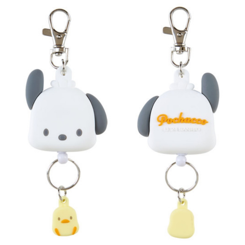 산리오 릴홀더 일본 캐릭터 늘어나는 얼굴 키링 줄키링 사원증목걸이 페이스 릴 12,000원