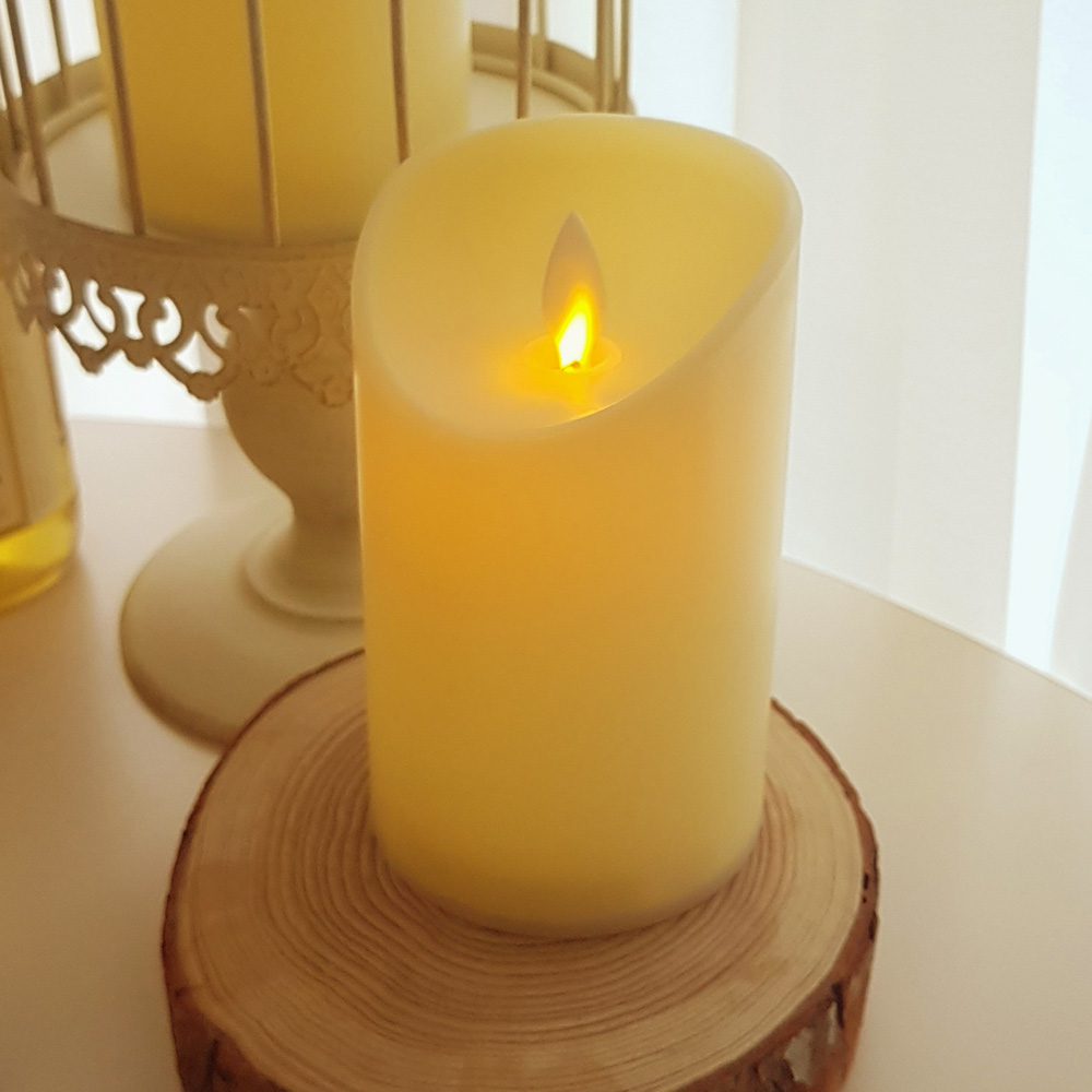 플라스틱 LED 양초 캔들 12.5cm 4,800원