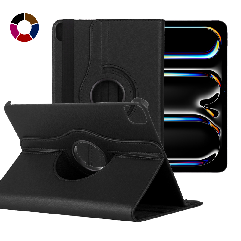 UB 아이패드 에어 11 M2모델 2024년형 크로스 레더 케이스 회전 거치, 브라운, 1개 7,500원