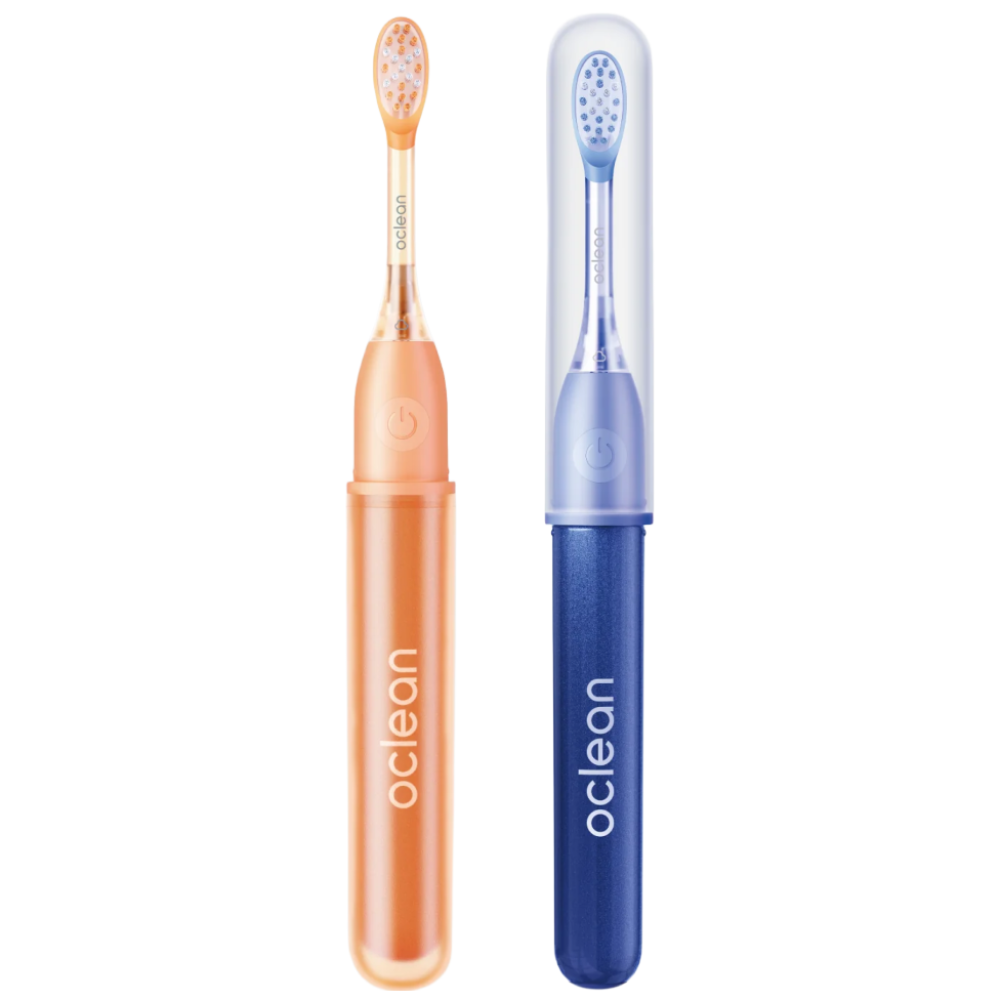 오클린 Oclean 음파 전동칫솔 Ease 미니 휴대용 초소음 칫솔캡 포함, 2세트, 오렌지, Ease 19,900원