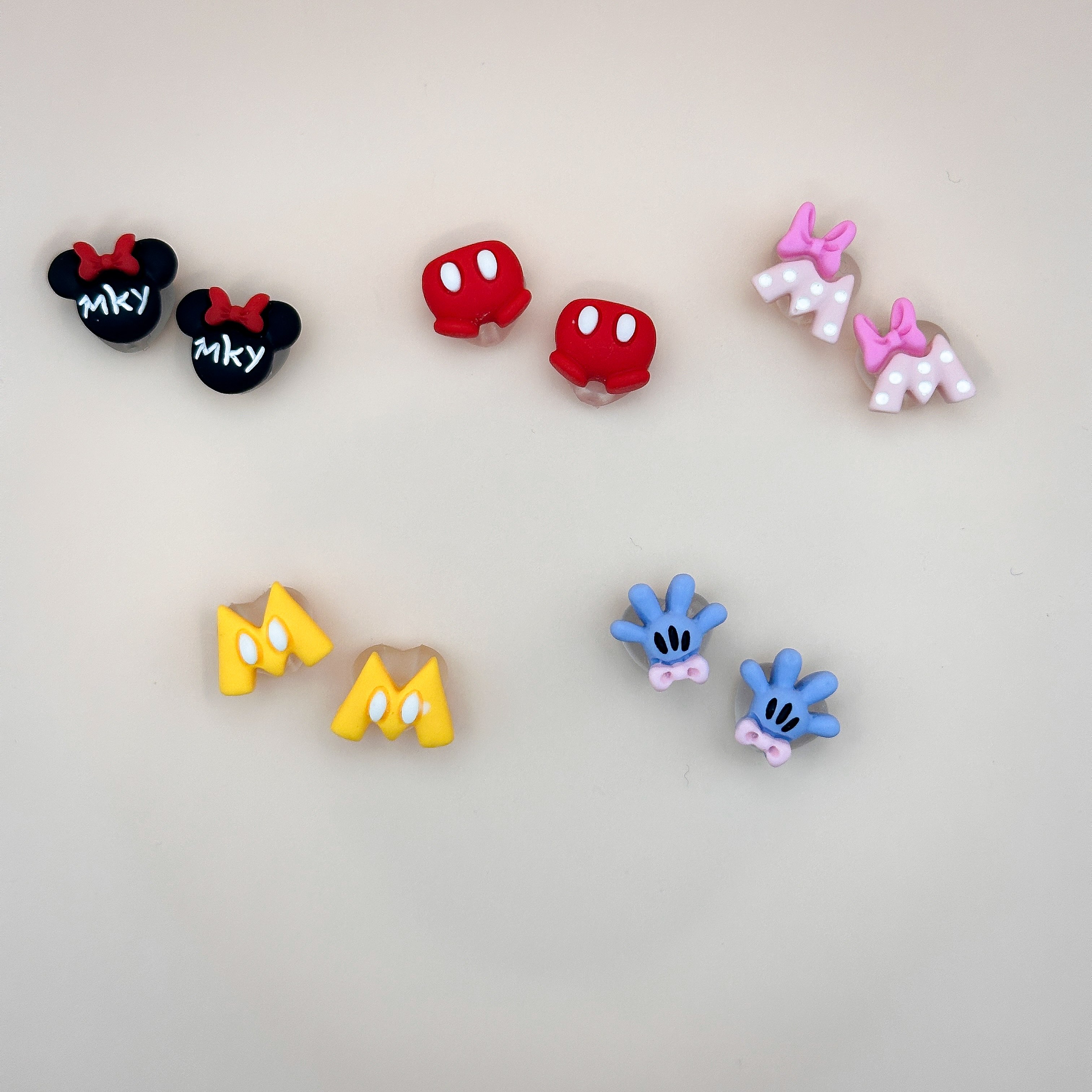 [율찌네 보물섬] 미키 바늘마개 2ea 단수링 마커링 코수링 뜨개 마커 뜨개부자재 4,000원