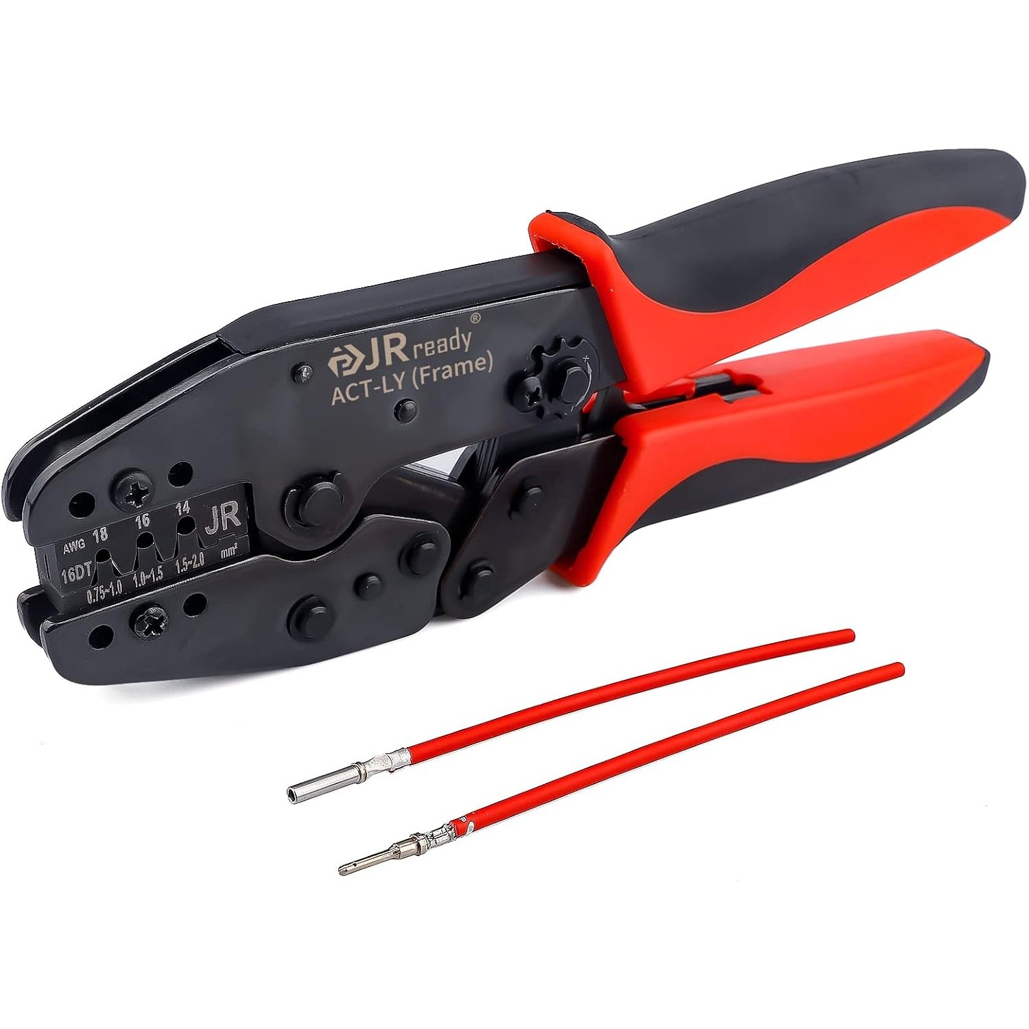 JRready ACT-LY-16DT Deutsch크림프 툴Stamped DT오픈 배럴 터미널용 DT 커넥터Stamped Contacts Size16(14-18 AWG)OEM 116,430원