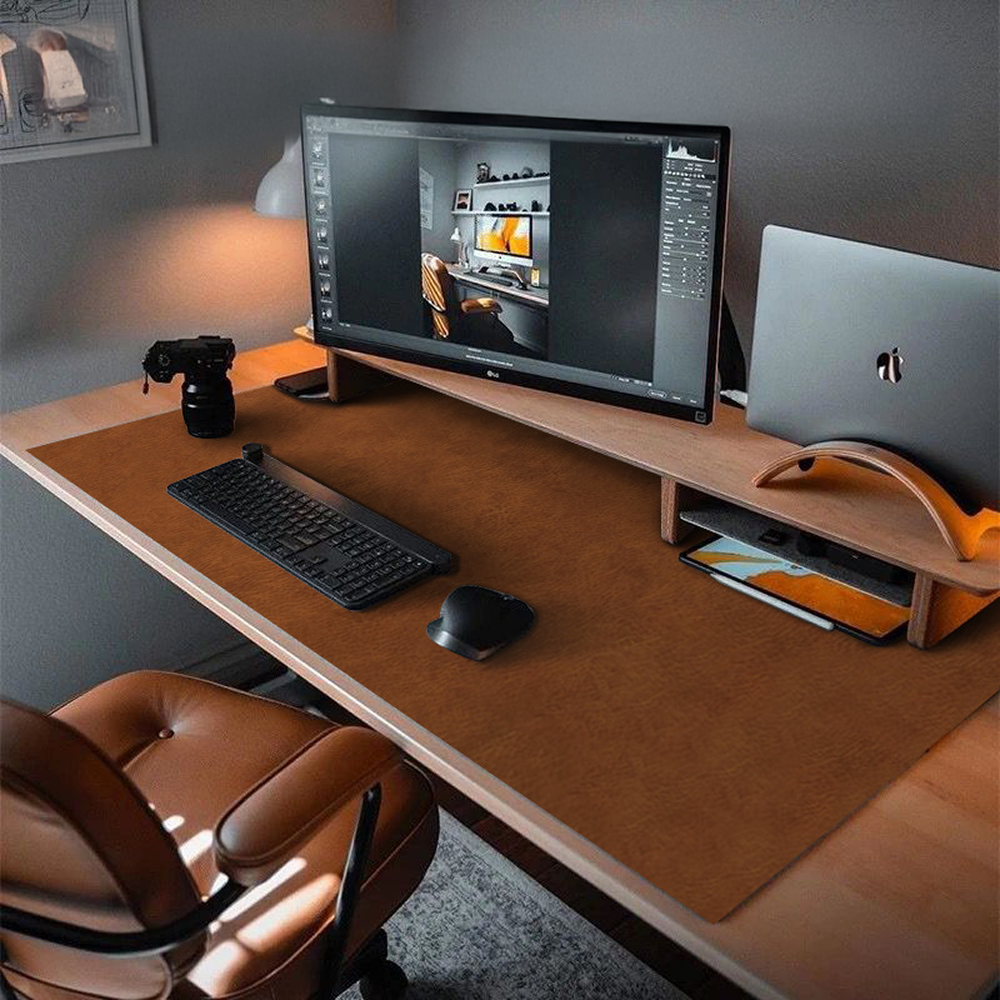 다모샵 미끄럼방지 고급 소가죽 마우스 장패드 13,200원