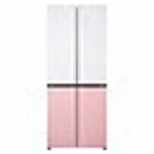 쿠잉전자 글램 글라스 대용량 418L 양문형 4도어 냉장고 방문설치 1,407,100원