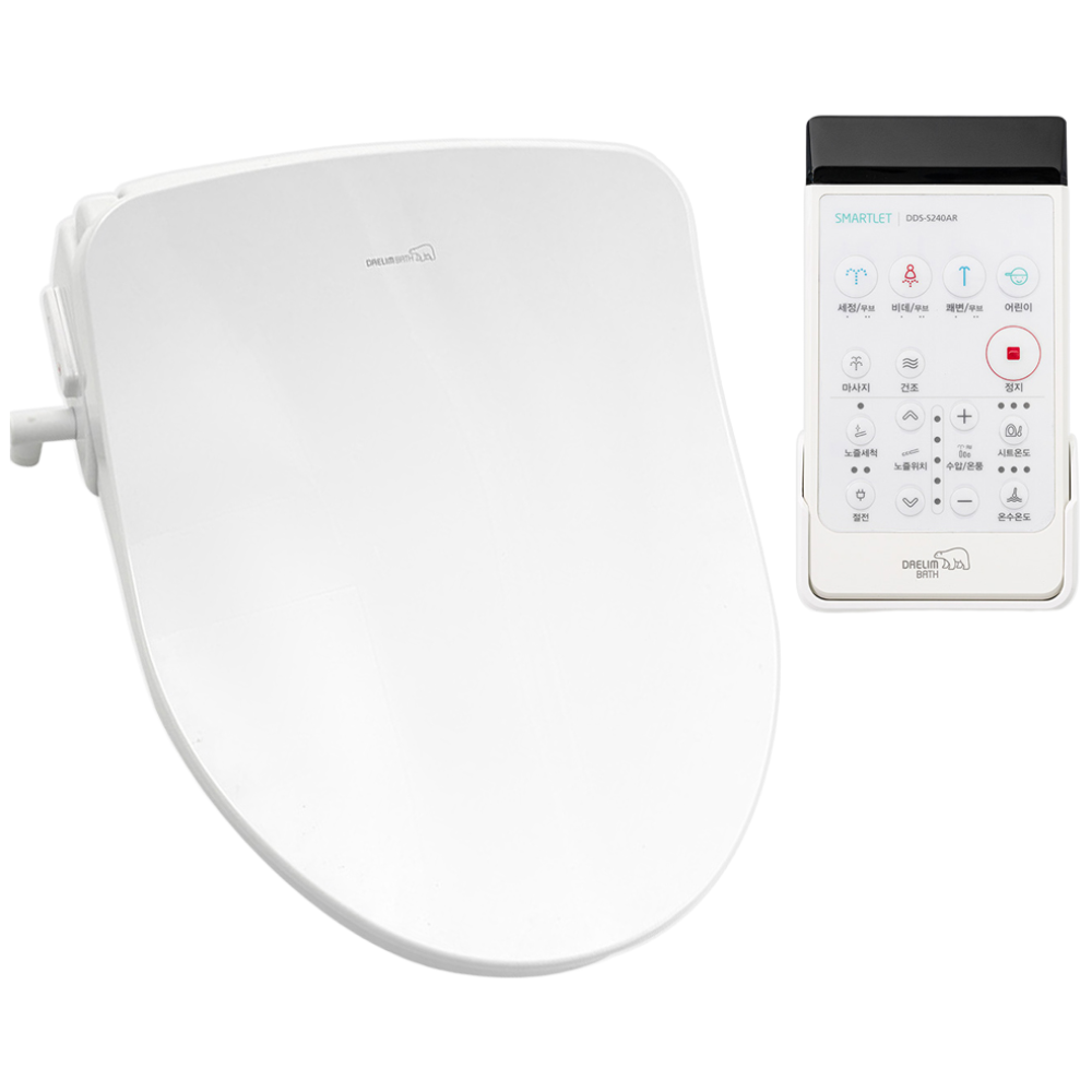 대림바스 최신형 필터없는 좌욕버블세정 리모컨 비데 DDS-S240AR 266,500원