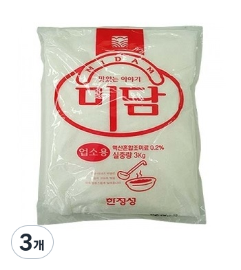 [한정성] 맛있는 이야기 미담, 3개, 3kg 38,200원