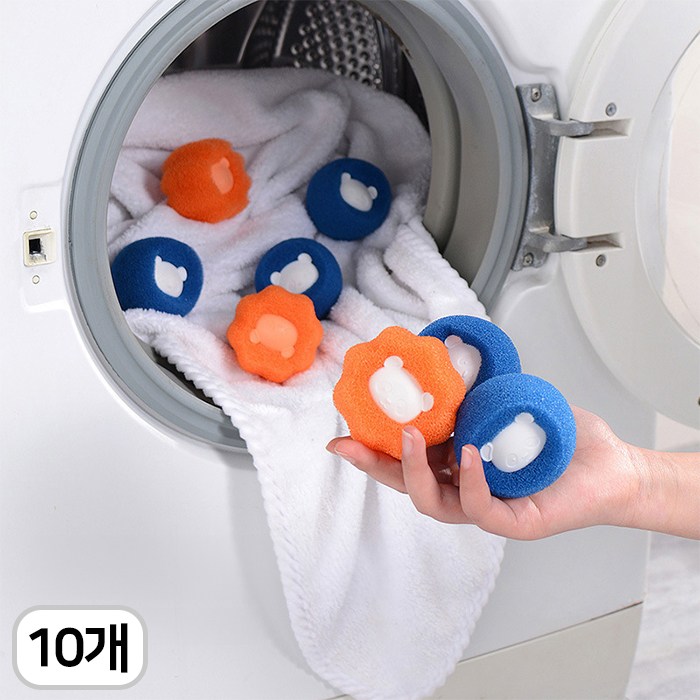 댓츠댓 강력한 털 먼지 제거 스펀지 세탁볼 7,880원