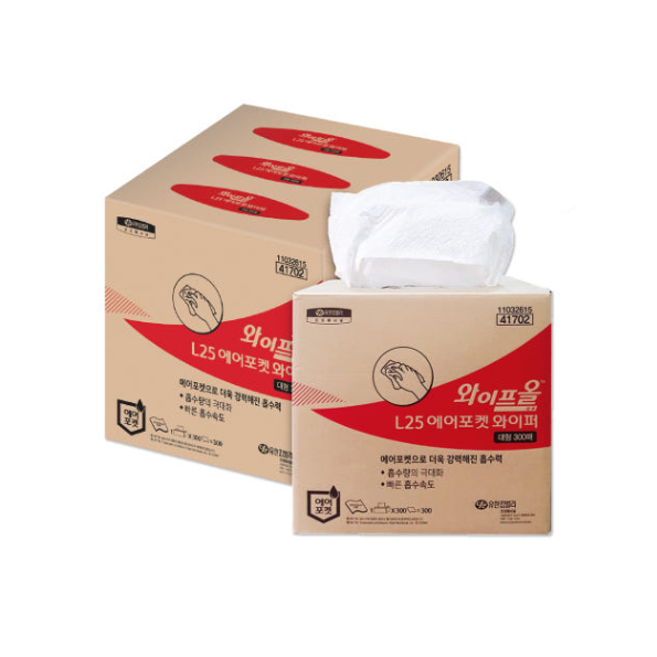 41702 와이프올 L25 에어포켓 산업 와이퍼, 4개 159,000원