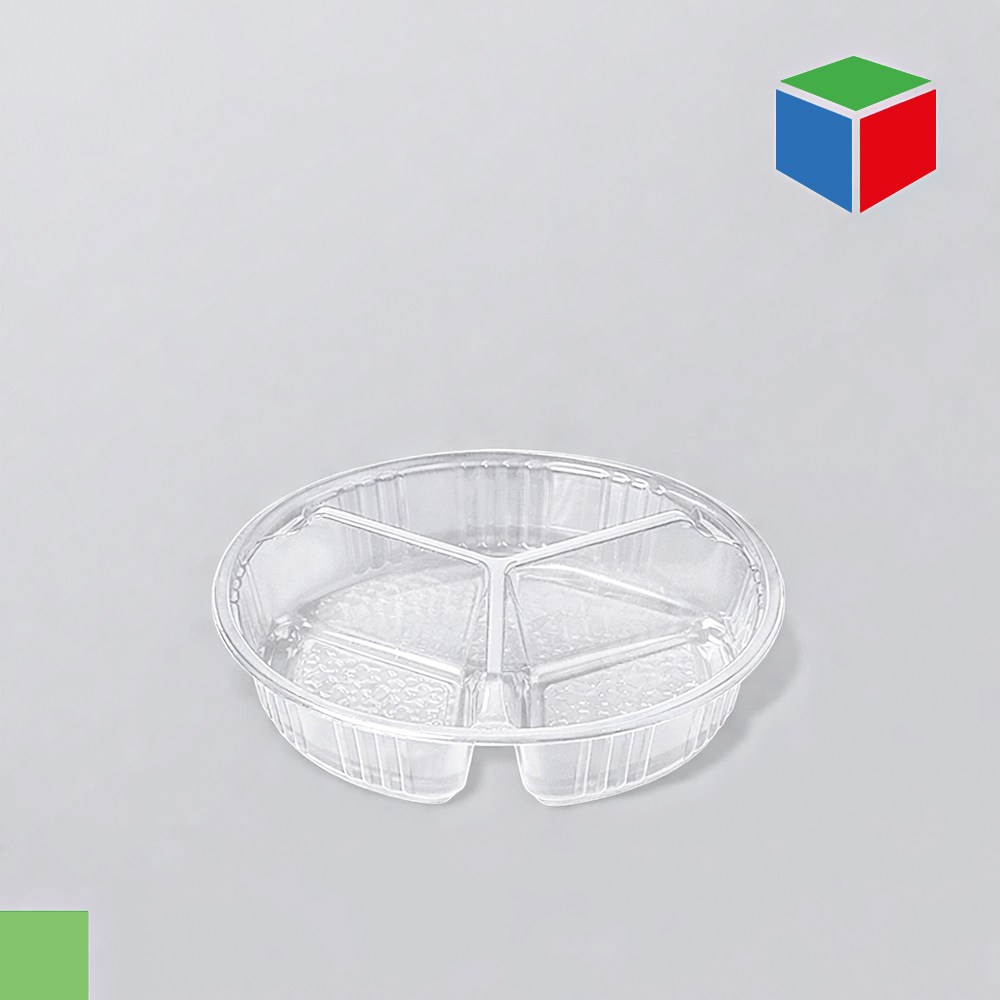 PET샐러드용기 TY-170 투명 3칸 세트 # 133,900원