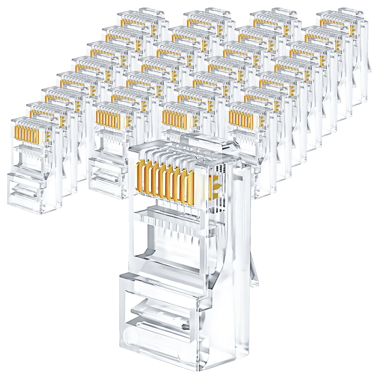 인네트워크 CAT.5E UTP 랜케이블 제작용 RJ45 8P8C 플러그 IN-8P8C5 4,220원